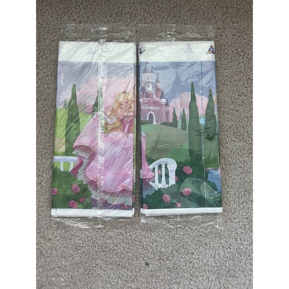 RARE DesignWare Princess Jewel Tablecloths (Set of 2) | Barbie Style Castle & Ro - Picture 2 of 10
